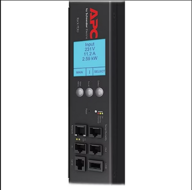 Metered-by-Outlet PDU with Switching, ZeroU, 30A, 200/208V, (21) C13 & (3) C19