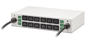 Intelligent Metered Blade Server PDU, Dual Input 208V, 12 C19 Outlets, 20A