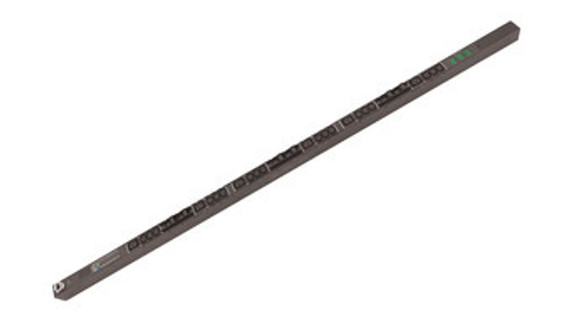 PDU Mixed Outlet High Density Metered Vertical Zero U 208V, 18 C13 outlets, 6 C19 Outlets, a locking NEMA L6-20P in-feed plug, 20A PDU Mixed Outlet High Density Metered Vertical Zero U 208V, 18 C13 outlets, 6 C19 Outlets, a locking NEMA L6-20P in-feed plug, 20A