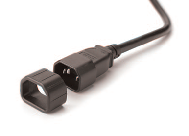 Universal Nylon Cord Sleeve for C20 plugs (C19 -> C20) 4 ea