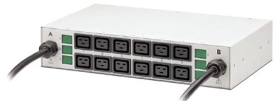 Sentry Smart PDU, 2U, 30A, 3 Phase Delta, 208V, (12) C19, NEMA L15-30P