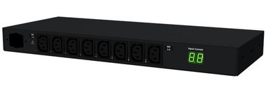 Switched PDU 120 1-Ph, 30A, NEMA L5-30P, (8) NEMA 5-20R, 1U