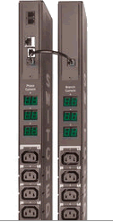 Switched Expansion Module PDU, 0U, 30A, 208V 3 phase wye, (24)C13R, L21-30P