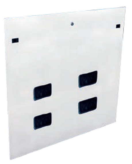 Side Panels w/ Cable Pass-thru for 48U, 1000mm deep RS Racks - Black