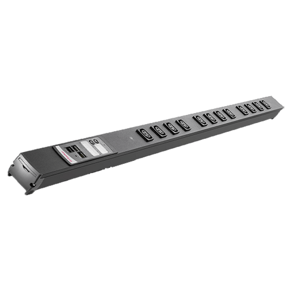Dominion PX PDU 1PH, 208V AC, 30A (24A rated), 16 outlets: 12 x IEC C-13, 4 x IEC C-19, plug: NEMA L6-30P, 5.0kVA Dominion PX PDU 1PH, 208V AC, 30A (24A rated), 16 outlets: 12 x IEC C-13, 4 x IEC C-19, plug: NEMA L6-30P, 5.0kVA