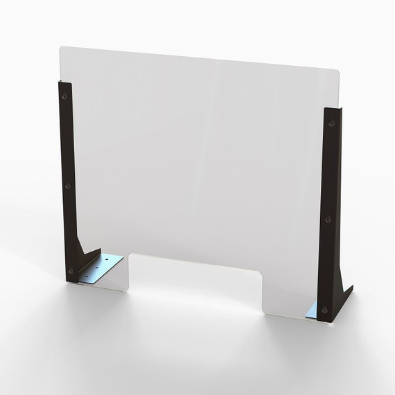 Cough & Sneeze Guard, Acrylic - 20" Wide x 18" High