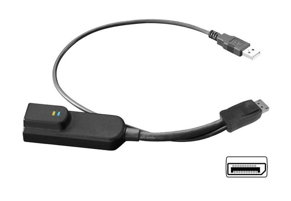 DisplayPort USB dongle