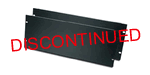 4U Blanking Panel Kit (Qty 2) 19" Black