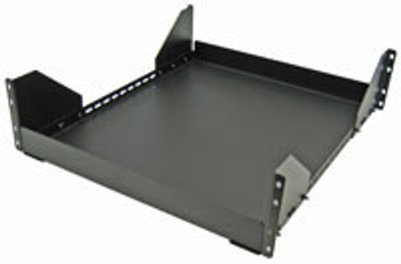 Stationary Rackmount Shelf, 20.75"D, 23" Mounting