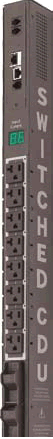 Sentry Rack PDU, Switched, 0U, 30A, 208V, (16) C13R, L6-30P