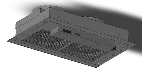 Room Air Controller - Ceiling / Wallmount - 11,000 CFM