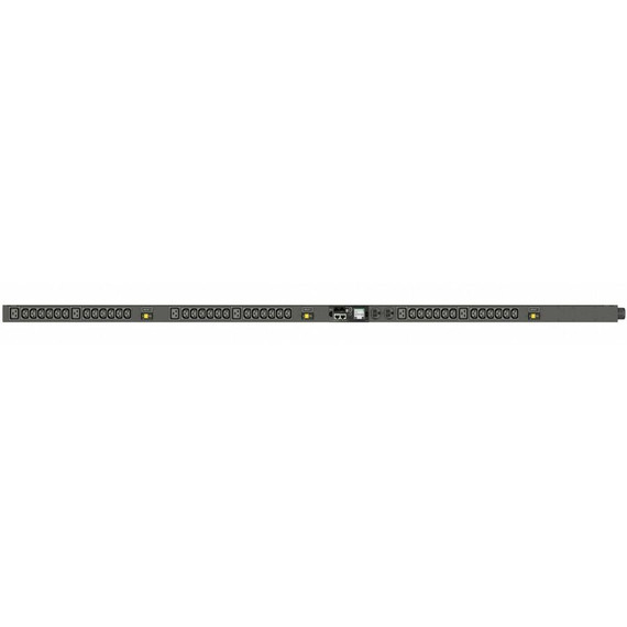 Switched Rack PDU with Next Generation IMD - 0U| 30A| 208V| (24) Combination C13/C19 Receptacles| NEMA L6-30P Plug| 4.9kW| VP7N30AP - Redundant Power-Sharing Port   | Enhanced Security | Interchangeable Monitoring Device | UL Listed | TAA-Compliant  