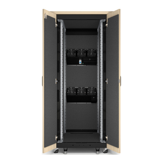 AR4038LA Soundproof Enclosure Front door open