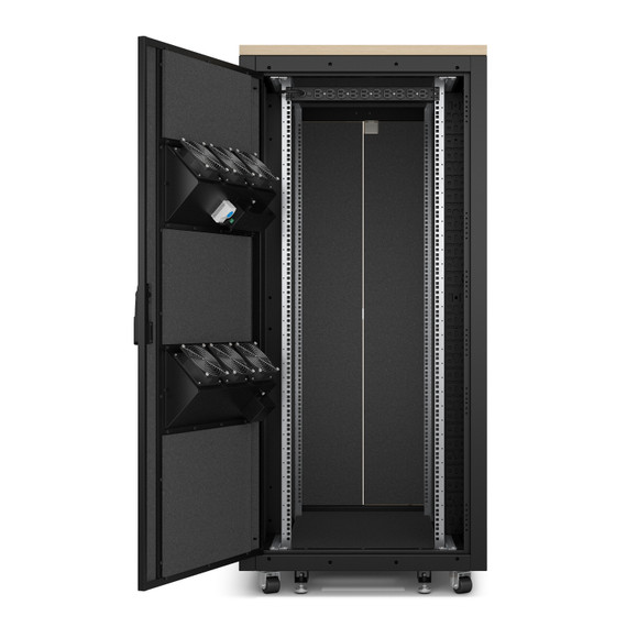 AR4038LA Soundproof Enclosure back door open