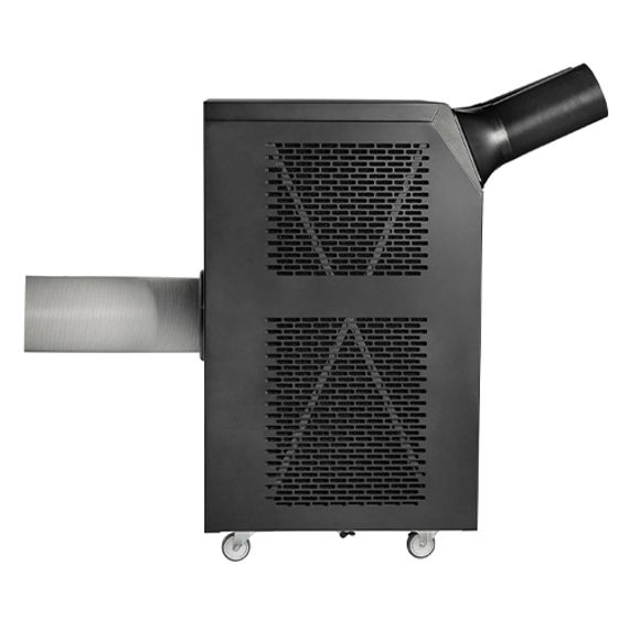 Tripp Lite series Portable AC Unit for Server Rooms - 24,000 BTU (7 kW), 208/240V, R32 Refrigerant, Black