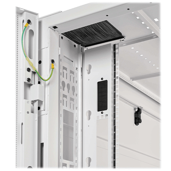 Eaton SmartRack 42U 49"-Deep 31"-Wide Heavy-Duty Rack Enclosure Cabinet for AI Servers, White