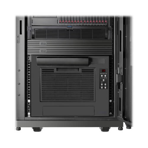Tripp Lite series AC Unit for Server Racks - 9,000 BTU (2.7 kW), 120V, R32 Refrigerant, 8U Rack, Black