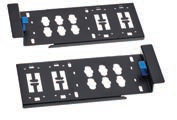 ePDU Extended Mounting Brackets with Cable Management - White