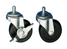 4 Casters, 2 locking 2 non-locking for E Enclosures