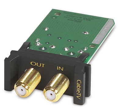 Surge Module for Coax Cable/CableTV, Replaceable, 1U