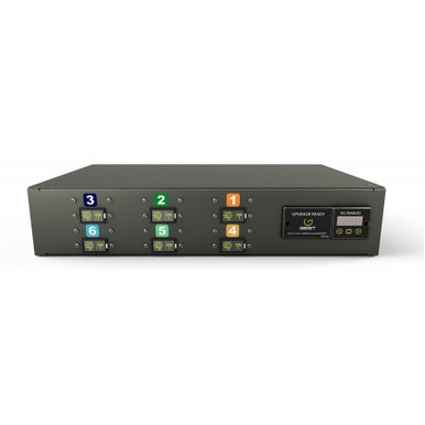 15-Outlets PDU - Metered - IEC 60309 3P+E 60A - 3 x U-Lock IEC 60320 C13, 12 x U-Lock IEC 60320 C19 - 230 V AC - 2U - Horizontal - Rack-mountable