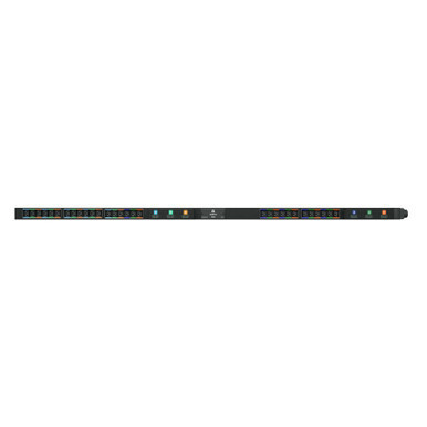24-Outlets PDU - Basic - Universal Input - 24 x Combination C13/C19 - 240 V AC, 415 V AC - 2U - Horizontal - Rack-mountable, Cabinet-mountable