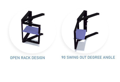 Phantom Class Open Frame Swing-Out Rack - Server Racks Online