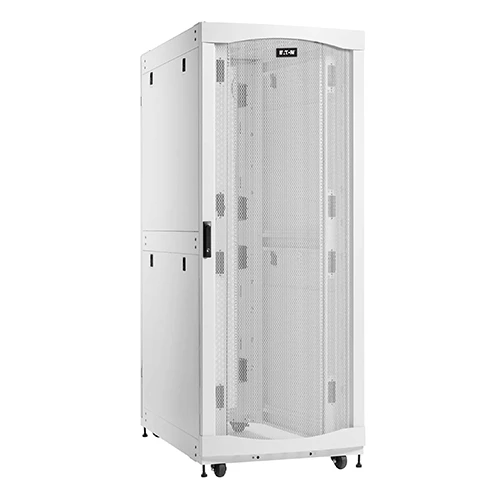 Eaton SmartRack 48U 44"-Depth 31"-Width Heavy-Duty Rack Enclosure Cabinet for AI Servers, White