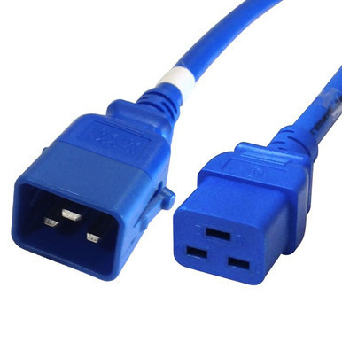 PWR-9TJL-02XX-YYYF P-Lock C20 to C19 Locking Power Cord (12AWG
