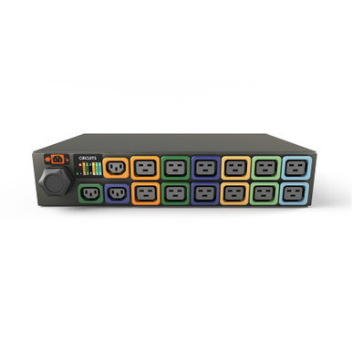 15-Outlets PDU - Monitored - 3P+E (IP67) - 3 x U-Lock IEC 60320 C13, 12 ...