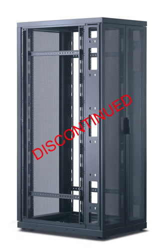 APC NetShelter VX Black 750mm Wide 42U Enclosure w/o sides