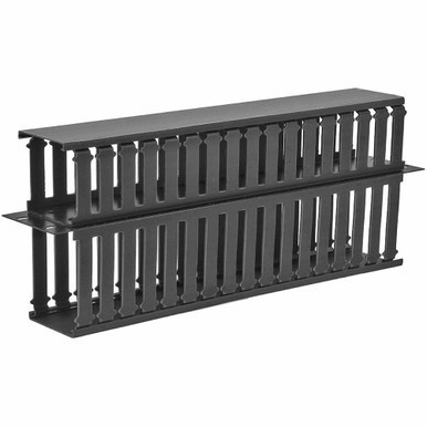 2U Cable Management Wire Channel Panel, Double-sided - Server Racks Online