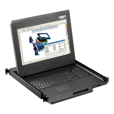 ユーレックス FX11EH(WH) CyberView X117 1U 16.2″ WUXGA LED-backlit LCD Console Drawer