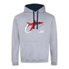 Red Arrows Smoke On Go Contrast Hoodie
