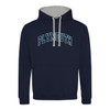 Plymouth Harvard Contrast Hoodie