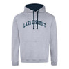 Lake District Harvard Contrast Hoodie