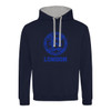 3 Lions MMXII Circle with London Contrast Hoodie