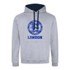 3 Lions MMXII Circle with London Contrast Hoodie