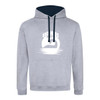 Loch Ness Monster Circle Contrast Hoodie