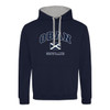 Oban Scotland Harvard Contrast Hoodie