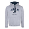 Oban Scotland Harvard Contrast Hoodie