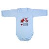 Tartan Stag Scottie Baby Long Sleeve Bodysuit