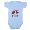 Tartan Stag Scottie Short Sleeve Bodysuit