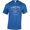 Cambridge Rowing Oars Shield  Adult T-Shirt