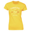 Cambridge Rowing Oars Shield  Ladies T-shirt