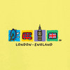 London 4 squares - bus Kids T-Shirt