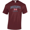 Bournemouth Union Jack Flag England Harvard Style T-Shirt