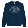 Inverness Scotland Saltire Harvard Style Sweatshirt