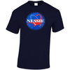 Scotland loch ness 'Nessie NASA' inspired adults t-shirt