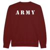 ARMY print SWEATSHIRT